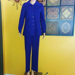 💖VTG 70's💖Jack Winter💖Purple Leisure Pant Suit